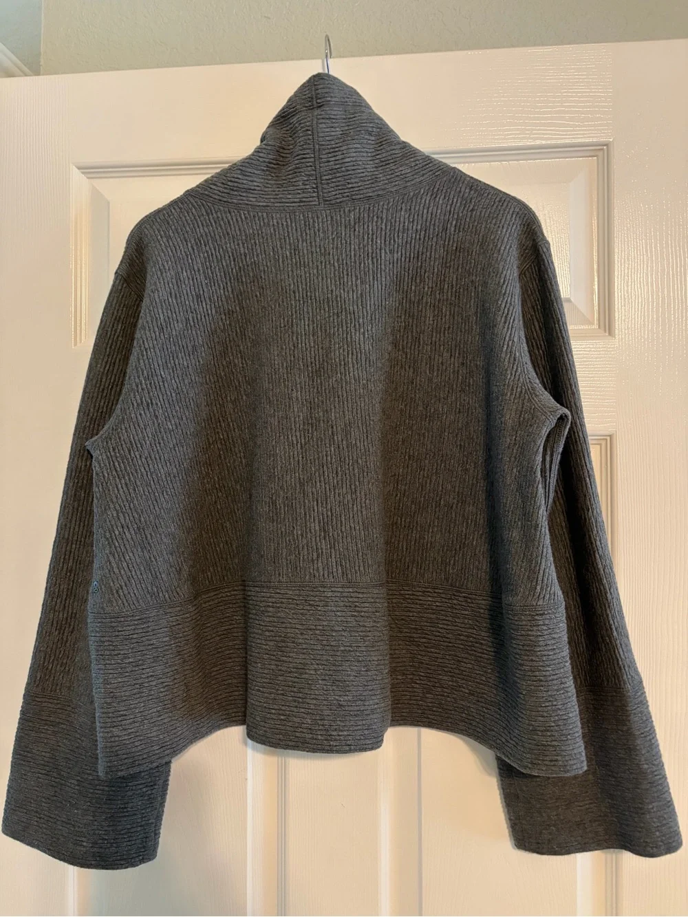 Lululemon Retreat Yourself Pullover Sweater Heathered Core Dark Grey M/L